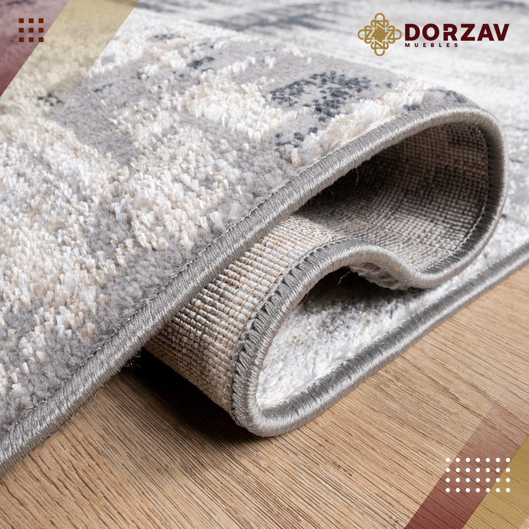 Tapete Decorativo Jasmine U5013 Gris / Negro – Abstracto · Interior