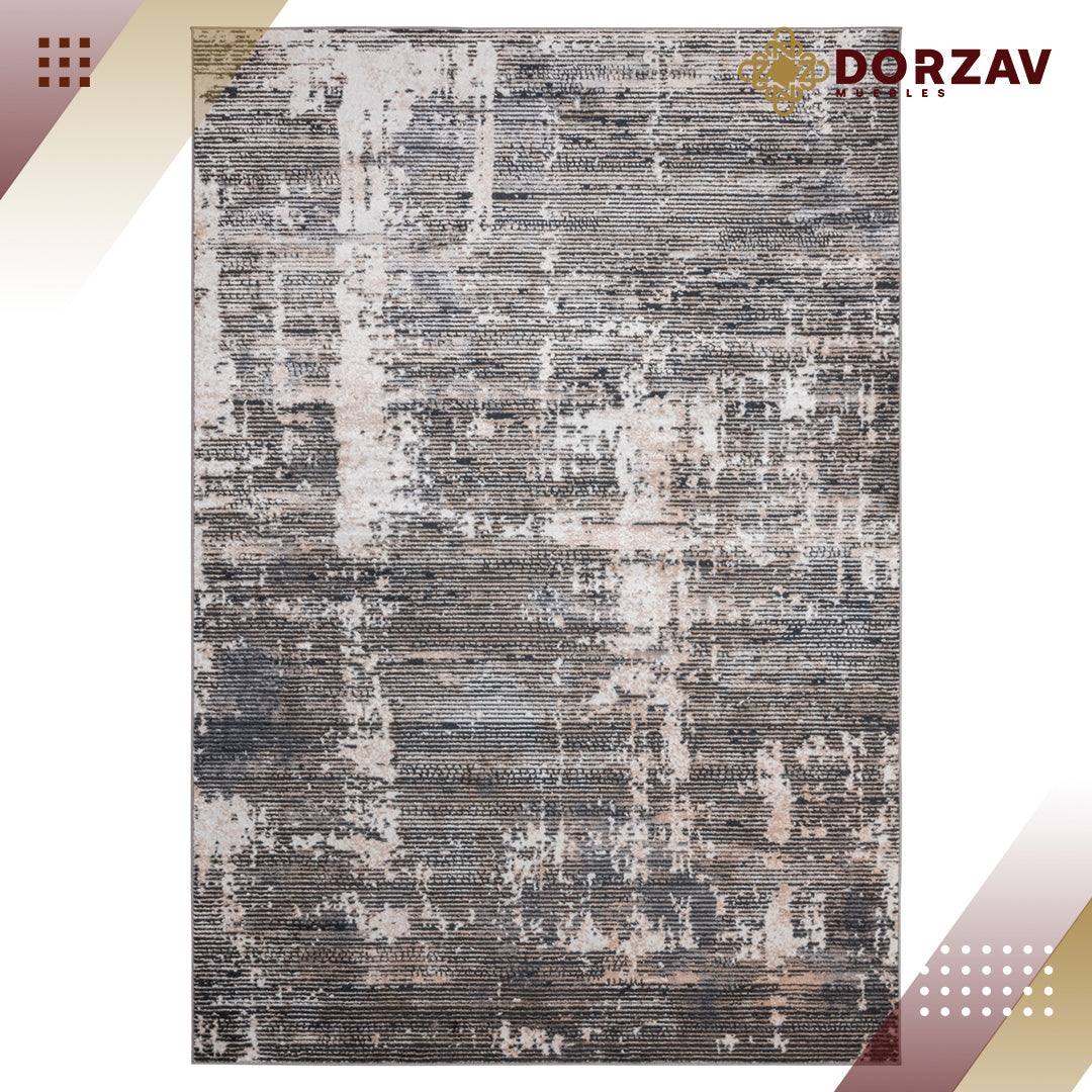 Tapete Decorativo Jasmine U5017 Gris / Negro – Abstracto · Interior