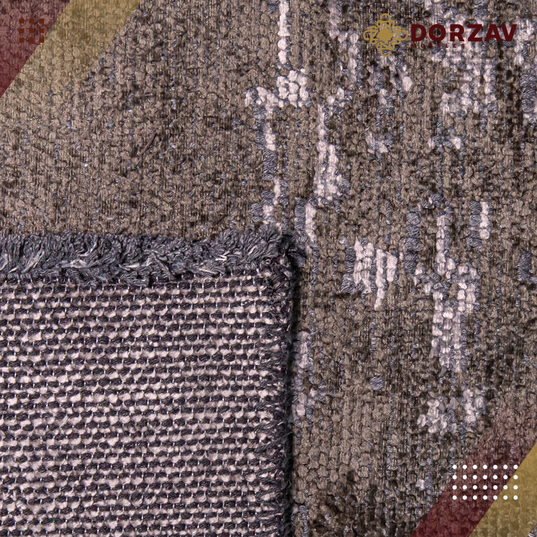 Tapete Decorativo Kabala T8015 Gris / Verde – Abstracto · Interior
