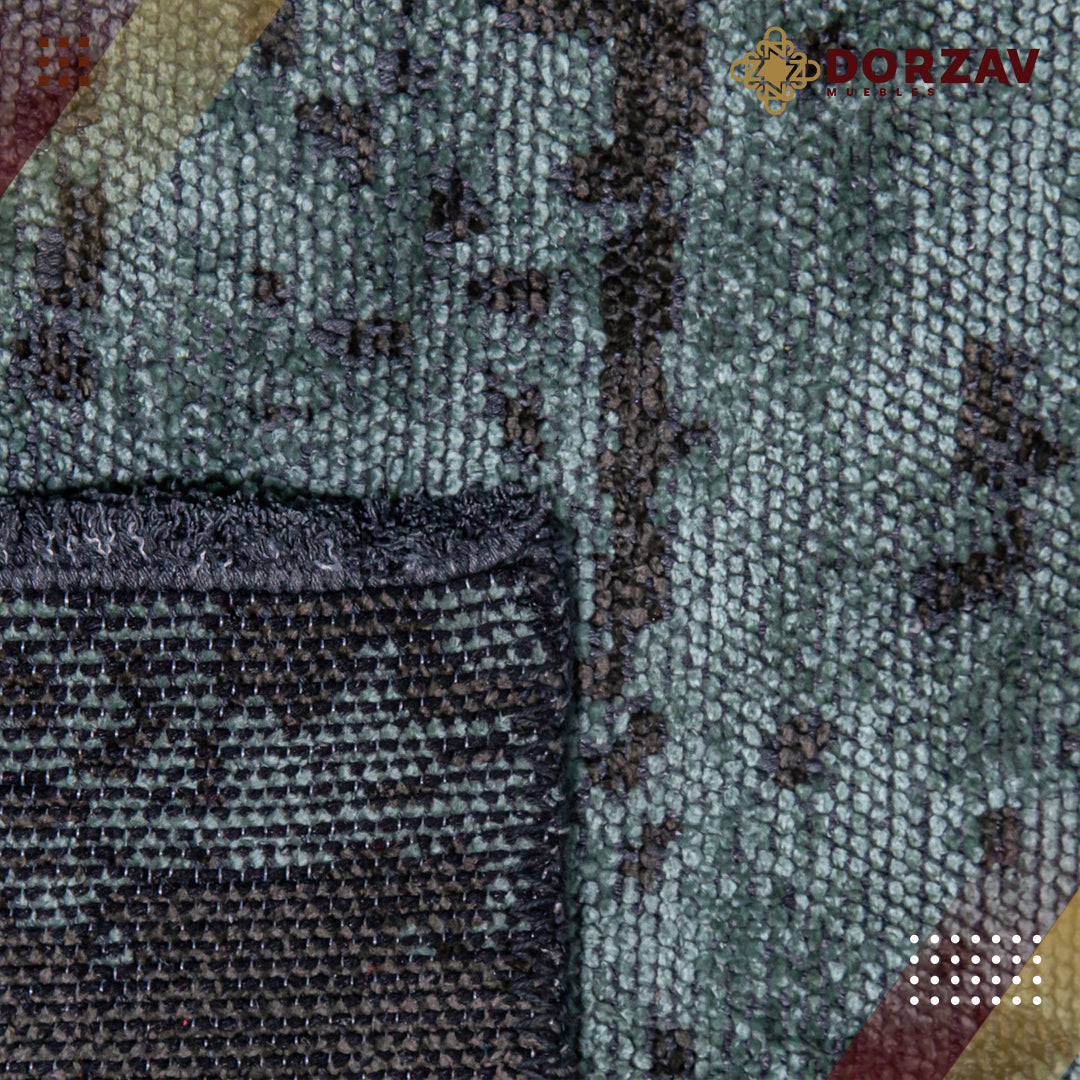 Tapete Decorativo Kabala T8016 Gris / Azul – Abstracto · Interior
