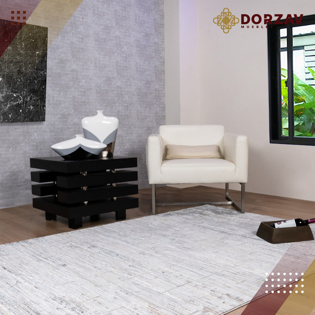 Tapete Decorativo Kestel T2220 Crema / Gris – Abstracto · Interior