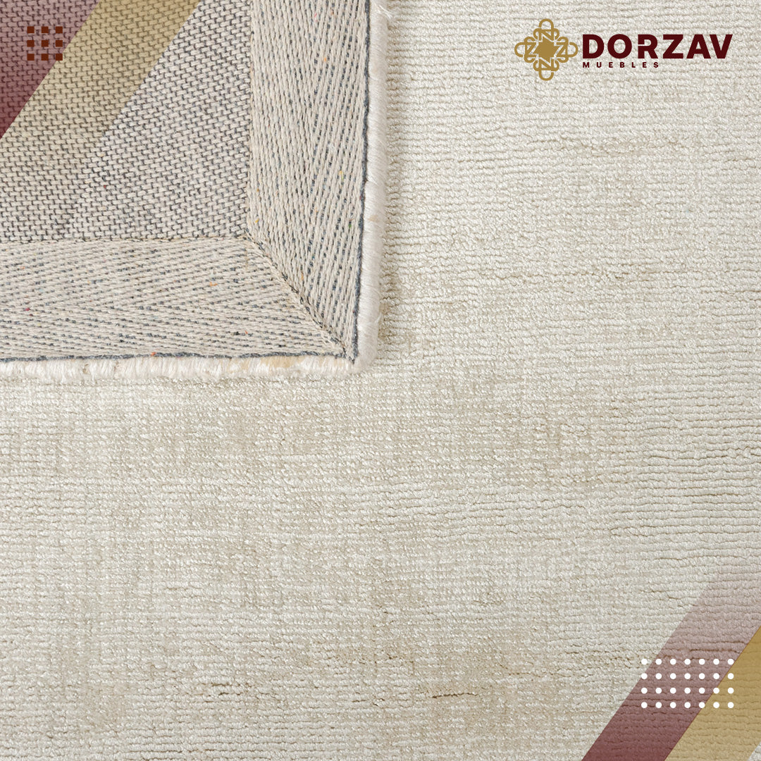Tapete Decorativo Kiara D3012 Tabaco – Contemporáneo · Interior