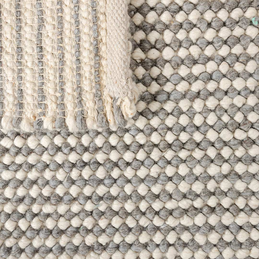 Tapete Decorativo Latur N8004 Gris / Marfil – Natural · Interior