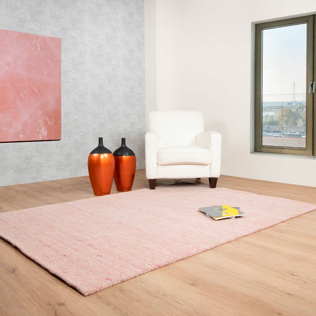 Tapete Decorativo Malda N8011 Rosa / Crema – Contemporáneo · Interior