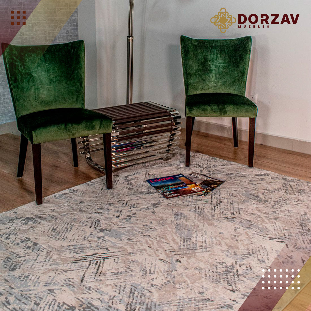 Tapete Decorativo Mardin T4010 Gris / Gris – Abstracto · Interior