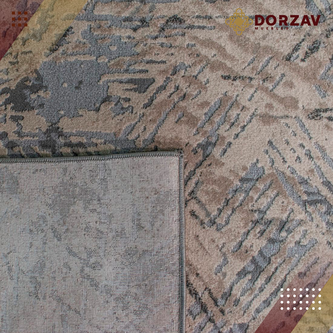 Tapete Decorativo Mardin T4010 Gris / Gris – Abstracto · Interior
