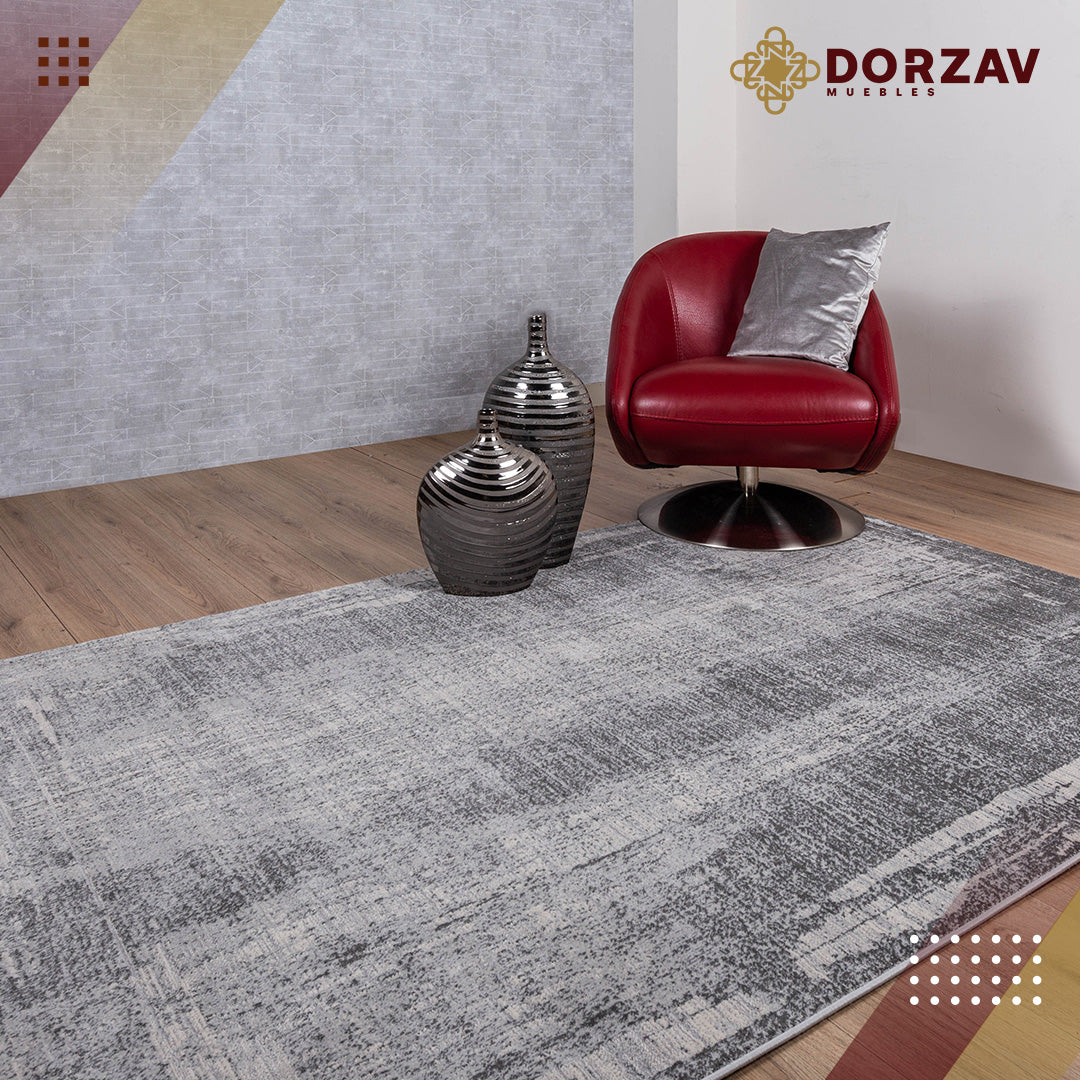 Tapete Decorativo Mardin T4014 Gris / Gris – Abstracto · Interior