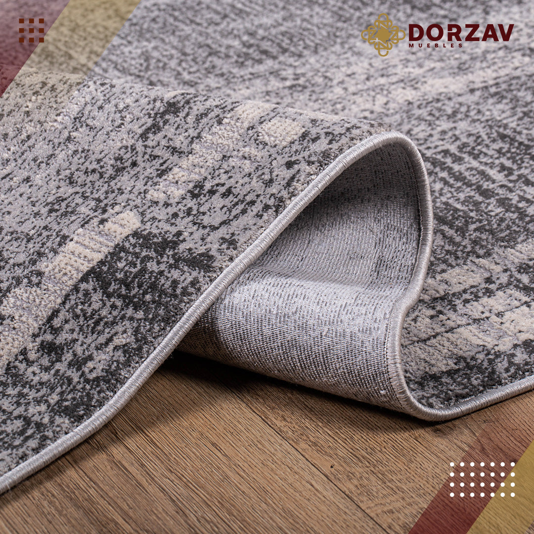 Tapete Decorativo Mardin T4014 Gris / Gris – Abstracto · Interior
