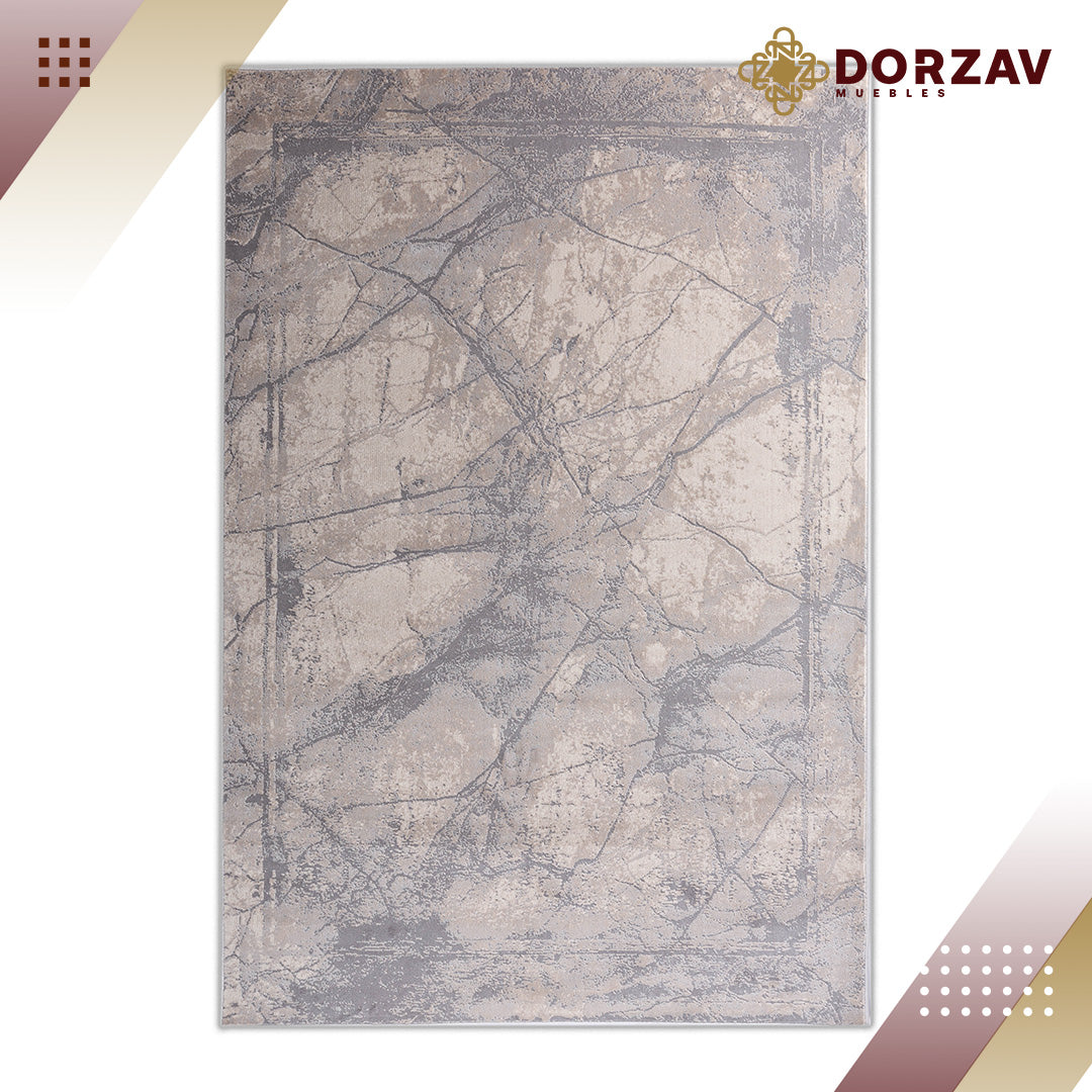 Tapete Decorativo Mardin T4015 Gris / Gris – Abstracto · Interior