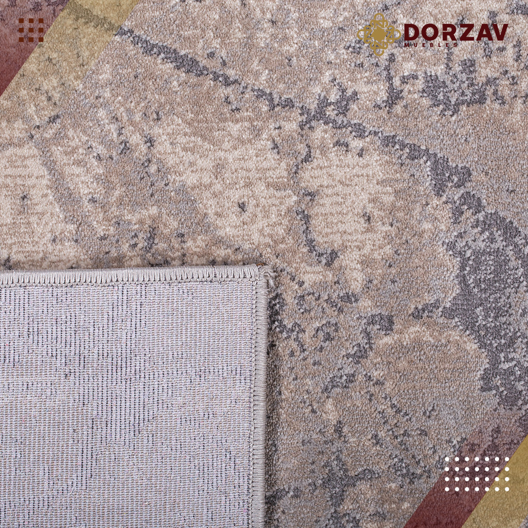 Tapete Decorativo Mardin T4015 Gris / Gris – Abstracto · Interior