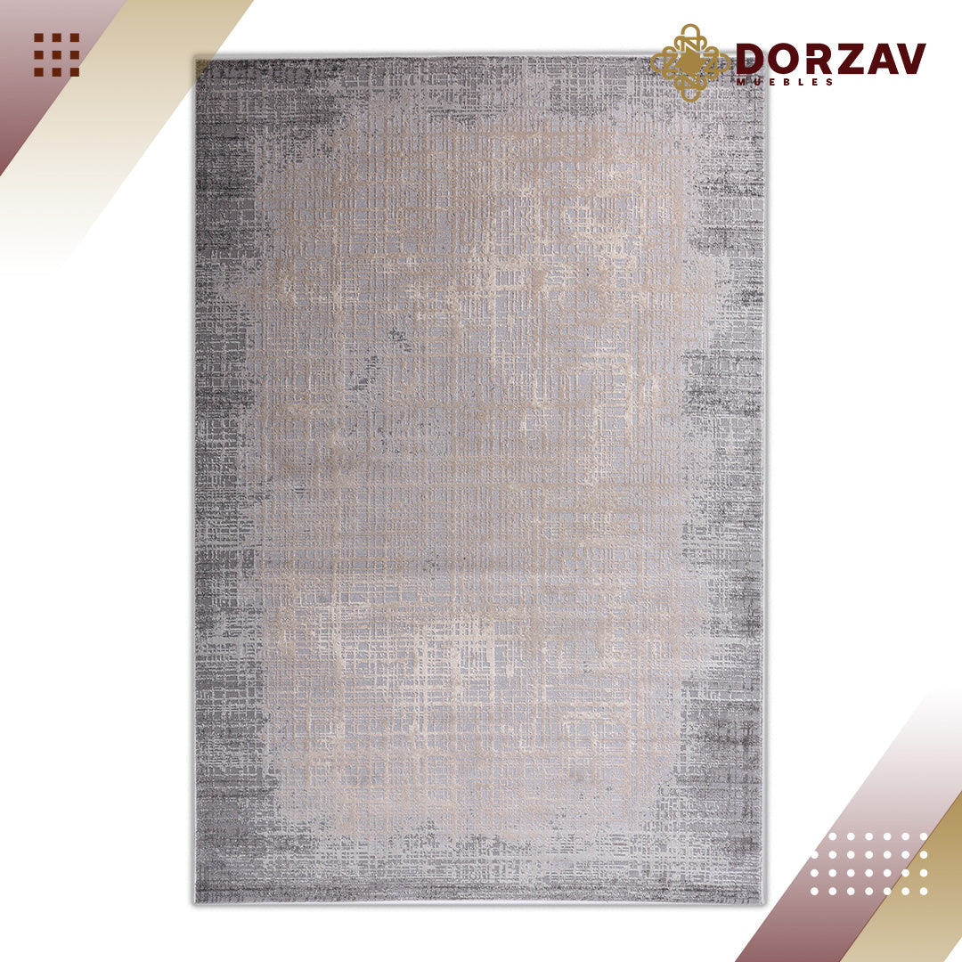 Tapete Decorativo Mardin T4016 Gris / Gris – Contemporáneo · Interior