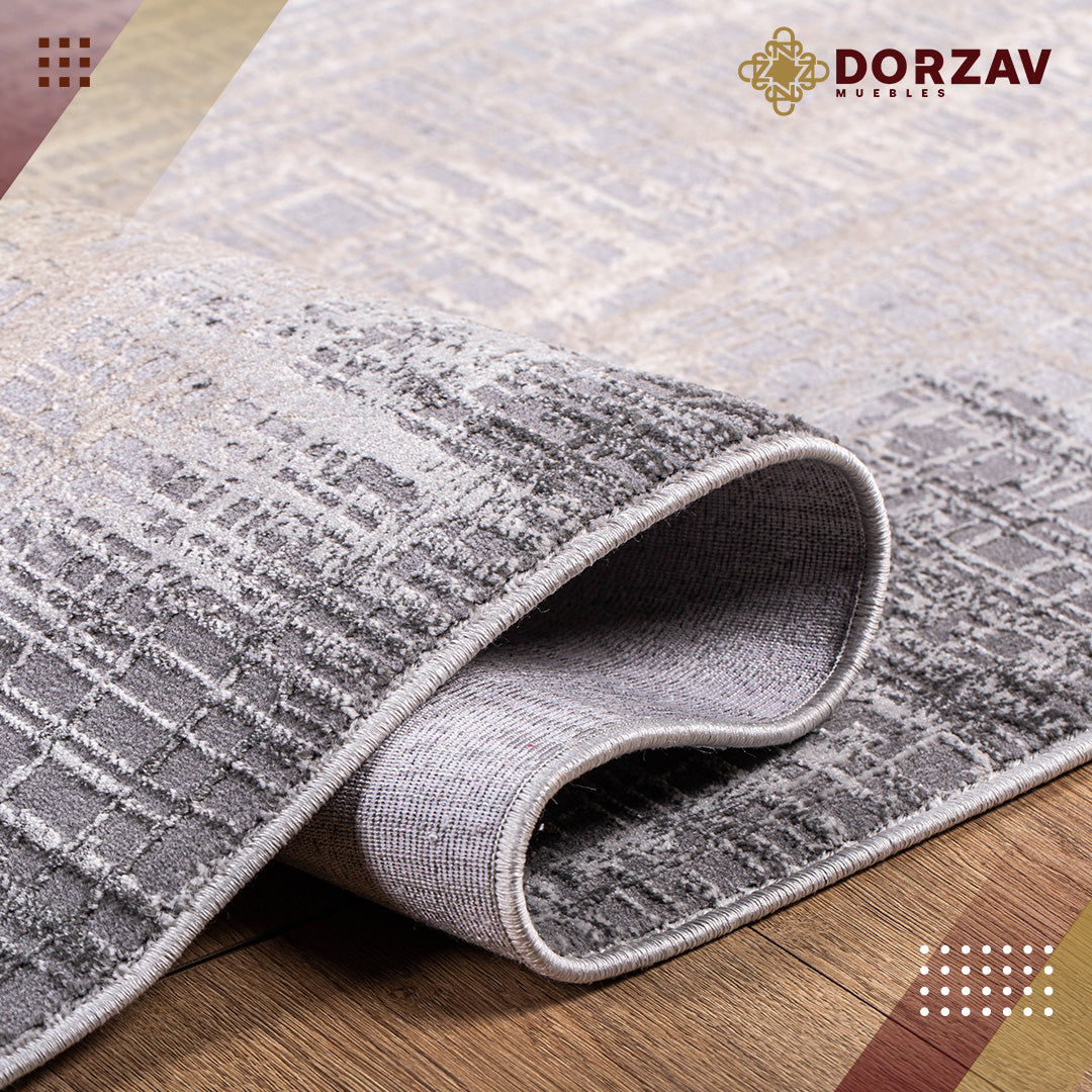 Tapete Decorativo Mardin T4016 Gris / Gris – Contemporáneo · Interior