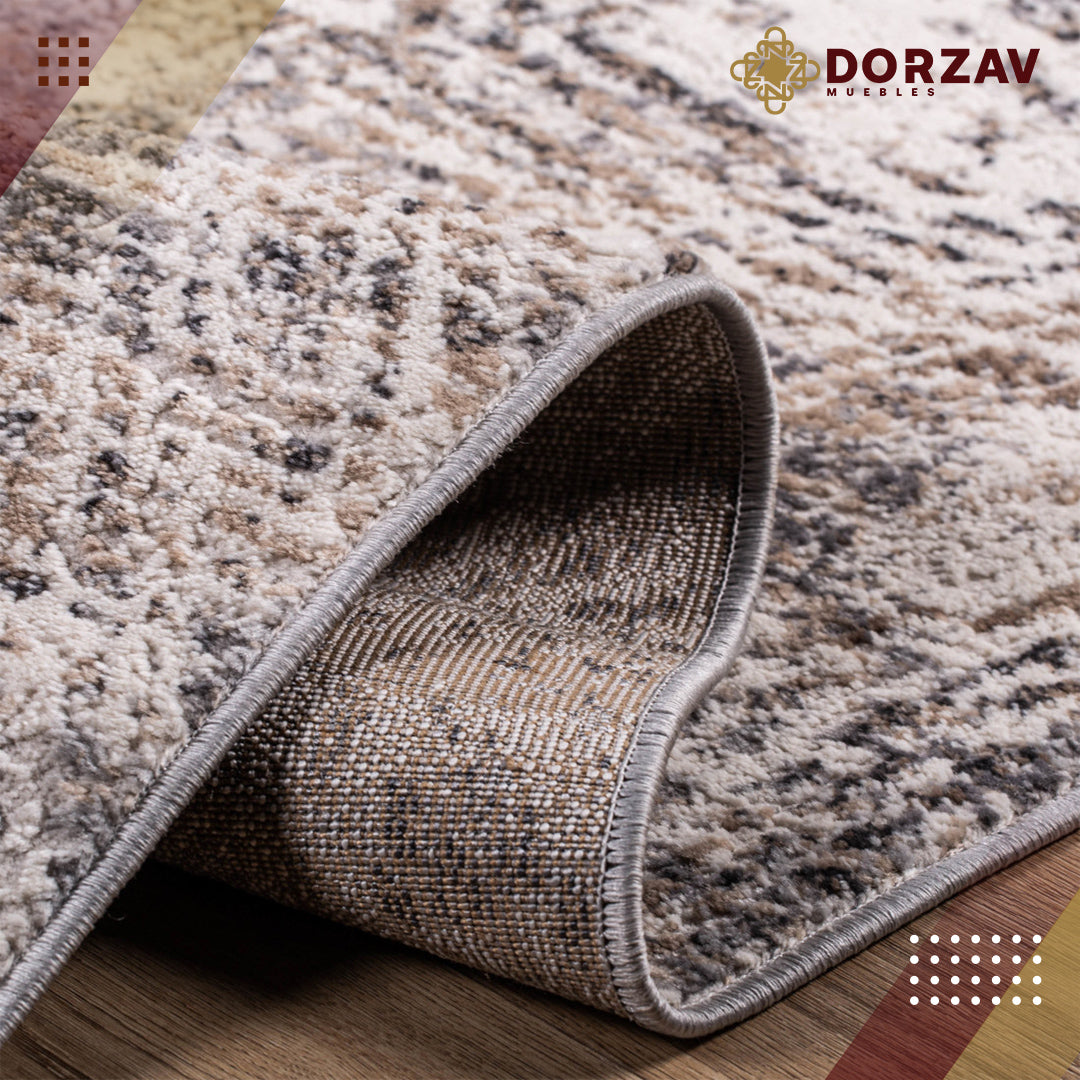 Tapete Decorativo Nida U2019 Gris / Gris – Abstracto · Interior
