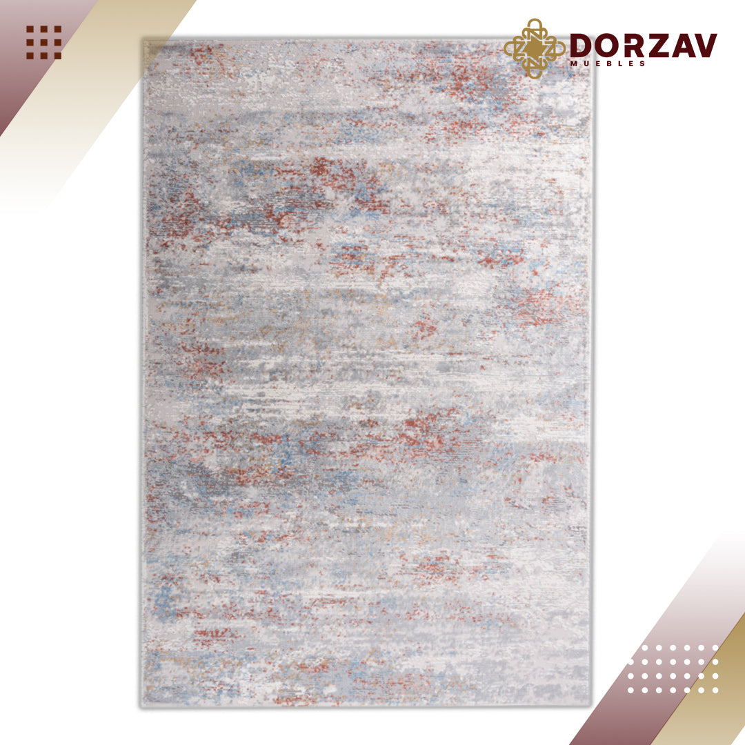 Tapete Decorativo Nida U2030 Creama / Salmón – Abstracto · Interior