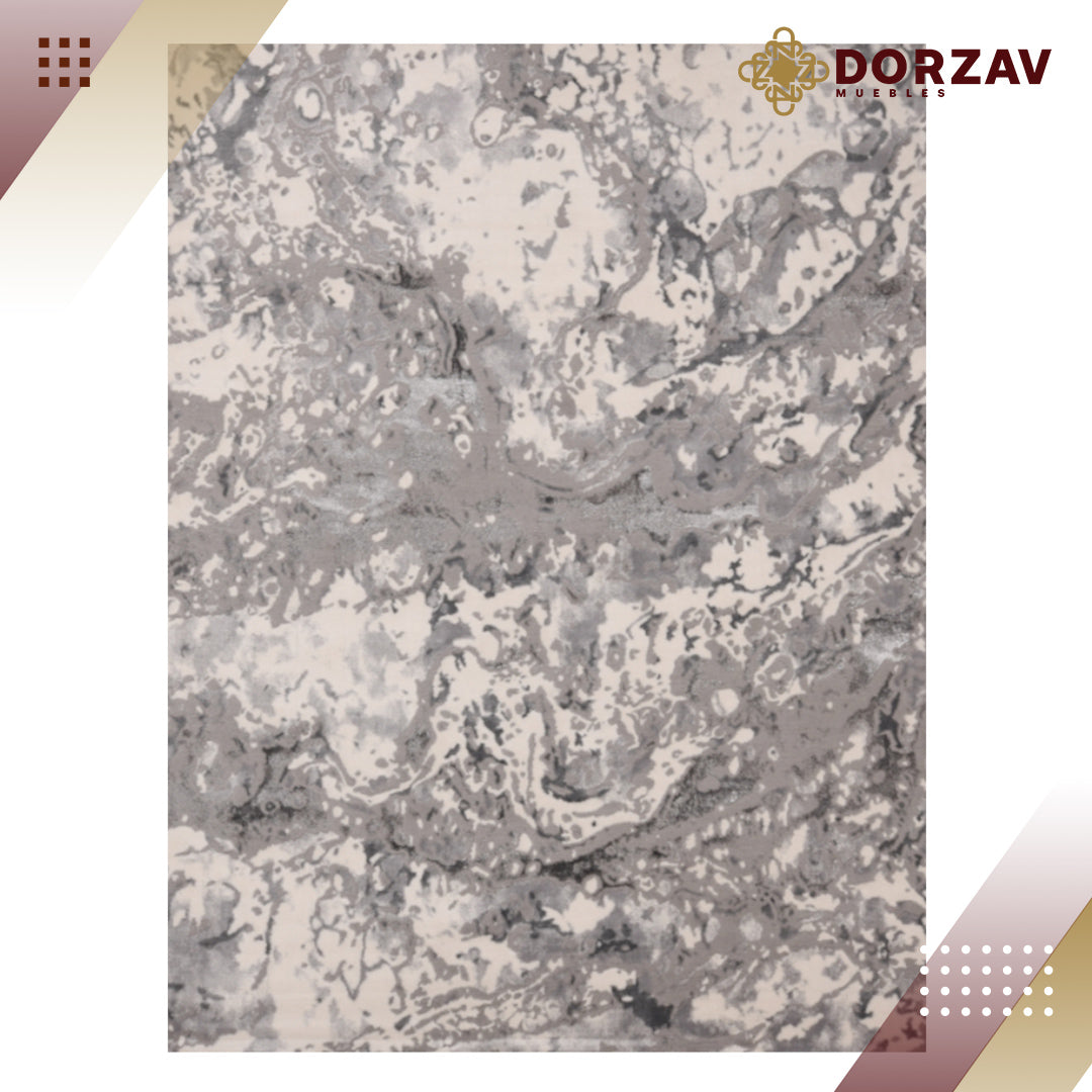 Tapete Decorativo Samira U5007 Gris / Plata – Clásico · Interior