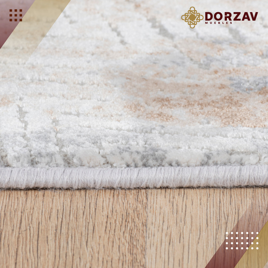 Tapete Decorativo Saray U4004 Gris / Oro – Abstracto · Interior