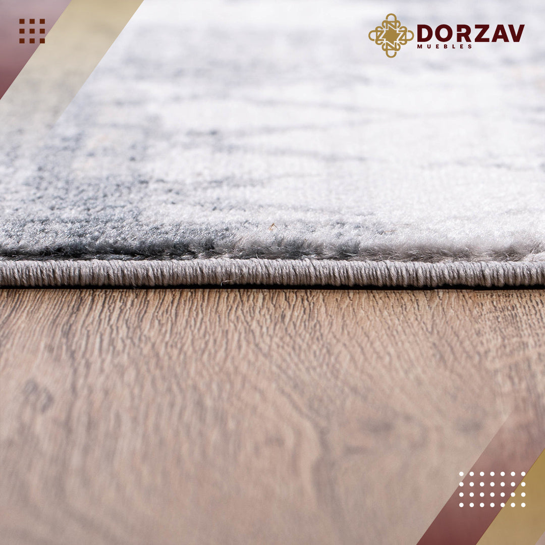 Tapete Decorativo Savona U3005 Gris / Crema – Geométrico · Interior