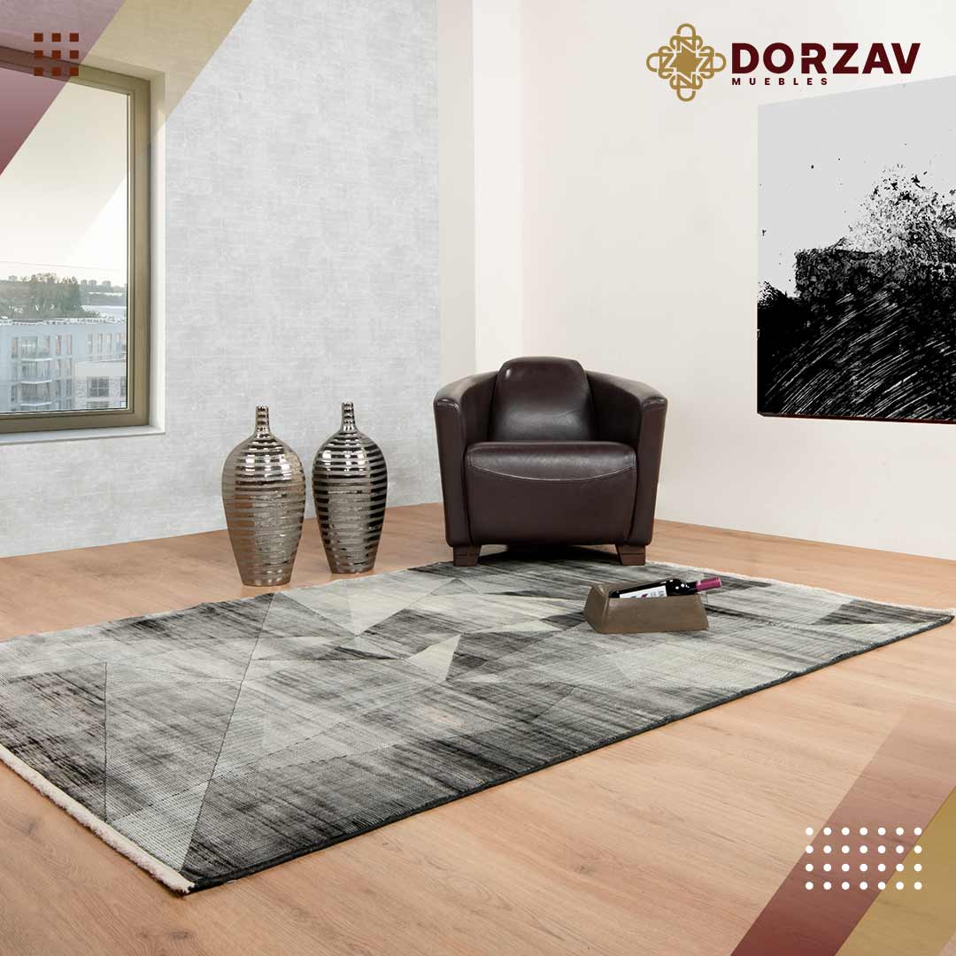 Tapete Decorativo Scala T2240 Gris / Gris – Geométrico · Interior