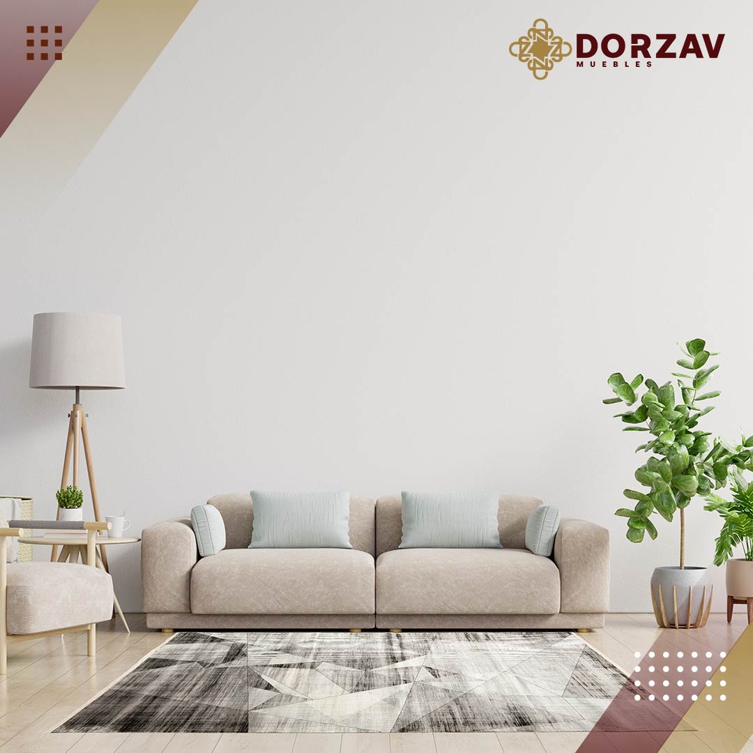 Tapete Decorativo Scala T2240 Gris / Gris – Geométrico · Interior