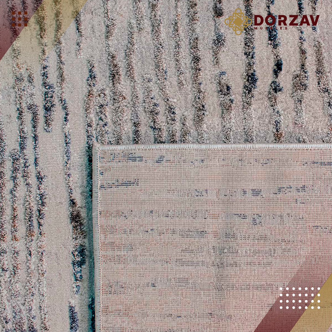 Tapete Decorativo Side T2056 Gris Claro / Beige – Abstracto · Interior