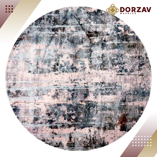 Tapete Decorativo Redondo Side T2057