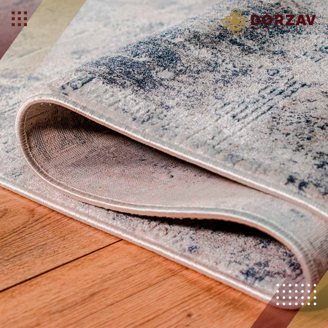 Tapete Decorativo Side T2108 Gris / Azul – Abstracto · Interior