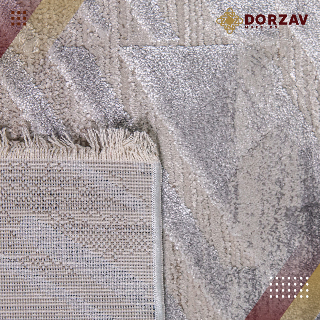 Tapete Decorativo Silvan T2129 Plata Claro – Abstracto · Interior