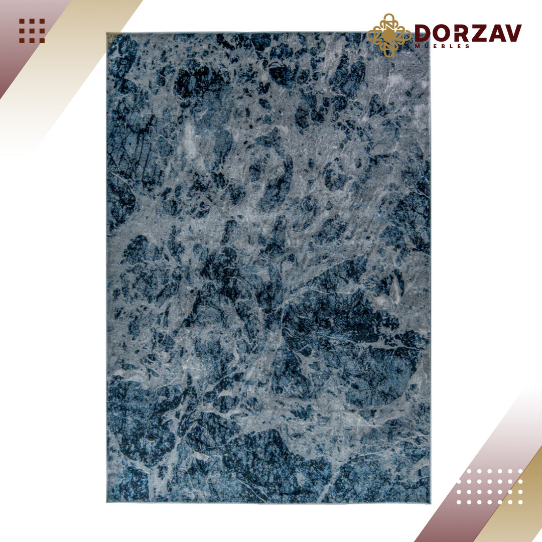 Tapete Decorativo Sirit T5131 Gris / Azul – Abstracto · Interior