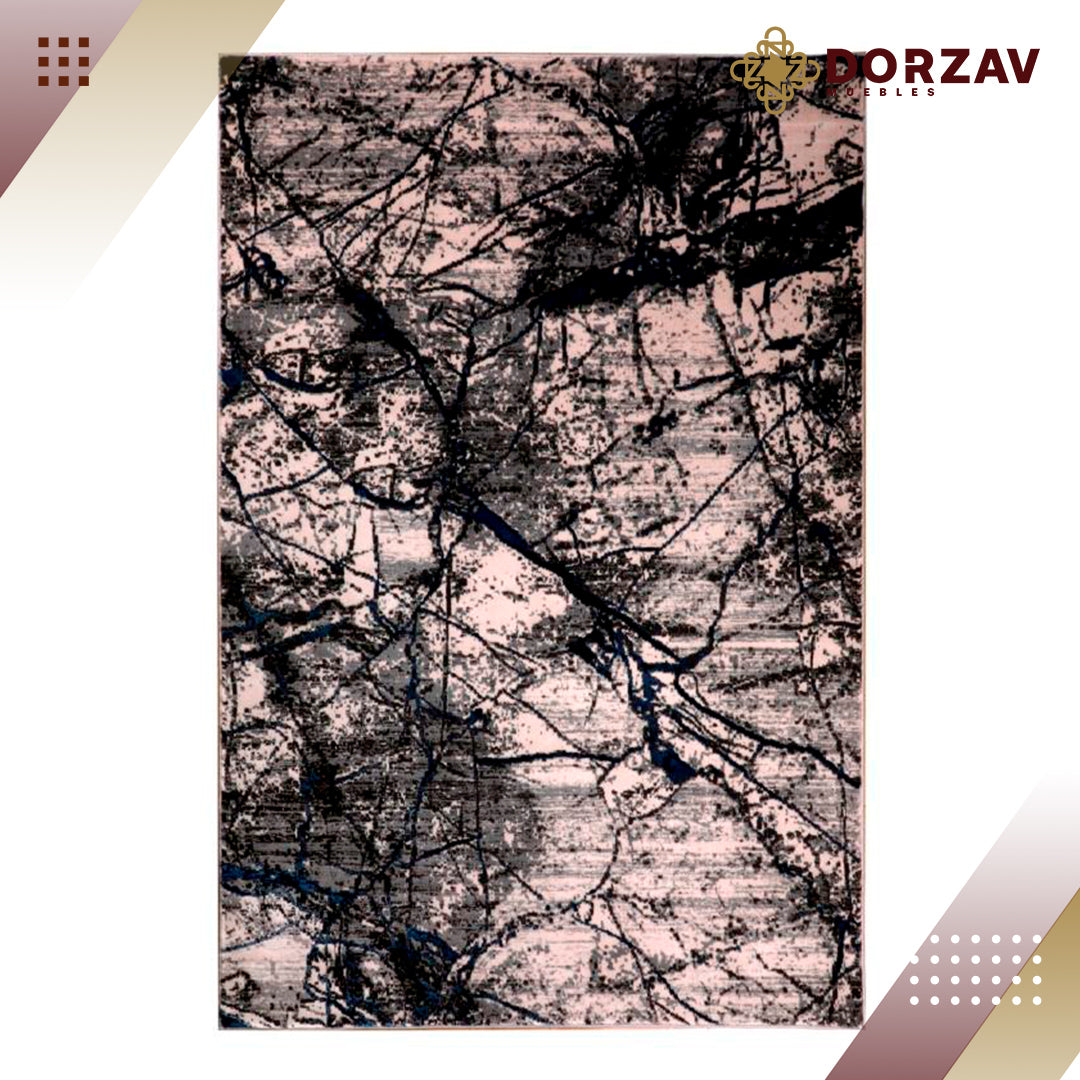 Tapete Decorativo Sirit T5132 Crema / Azul – Abstracto · Interior