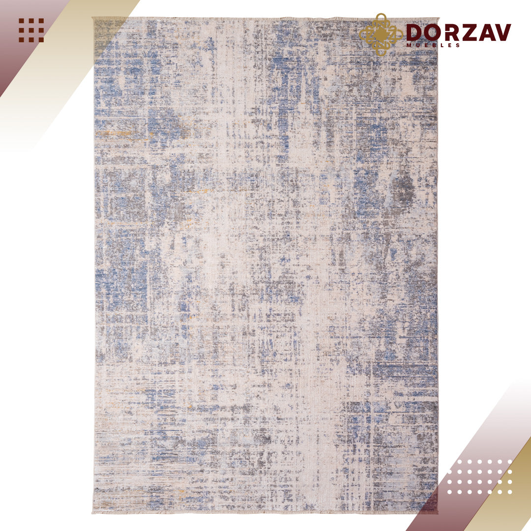 Tapete Decorativo Tebas T2226 Crema / Gris – Abstracto · Interior