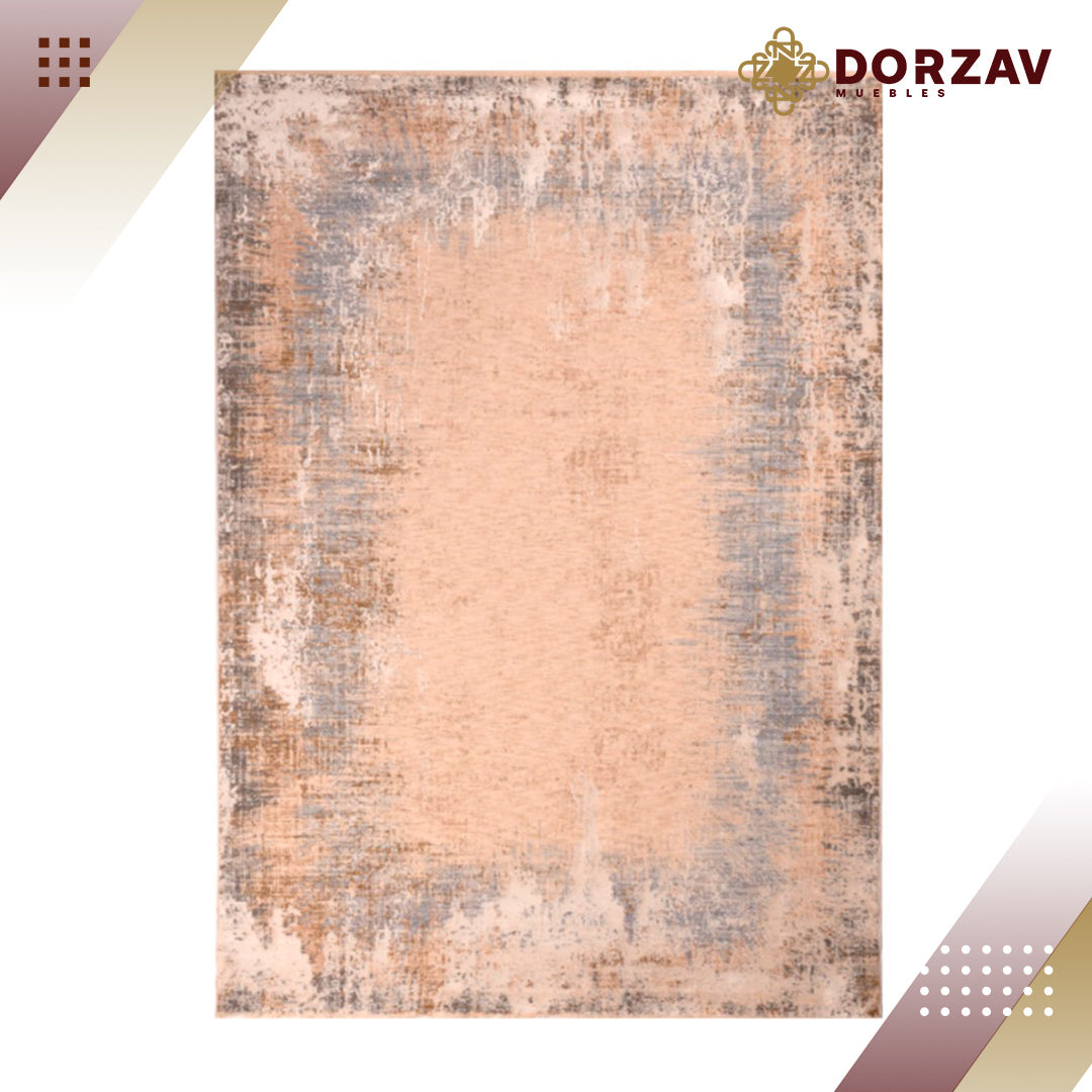 Tapete Decorativo Tebas T2230 Crema / Gris – Abstracto · Interior