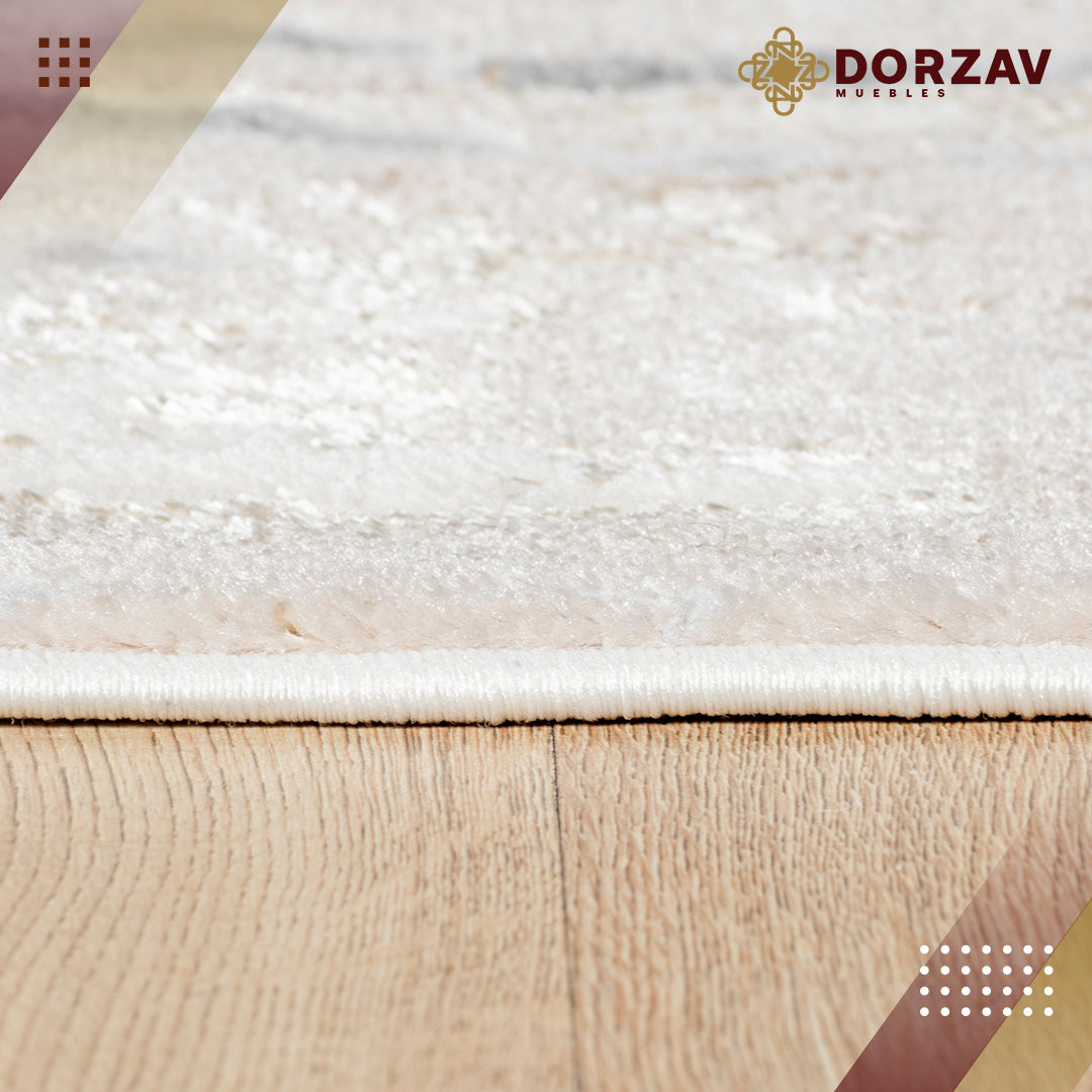 Tapete Decorativo Terra T9028 Crema / Oro – Abstracto · Interior