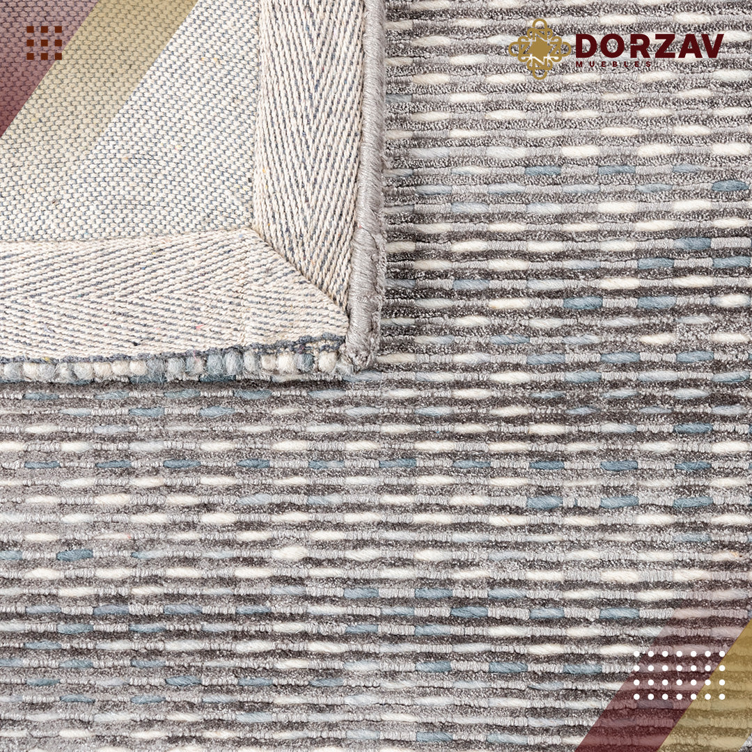 Tapete Decorativo Thane N4004 Gris / Plata – Contemporáneo · Interior