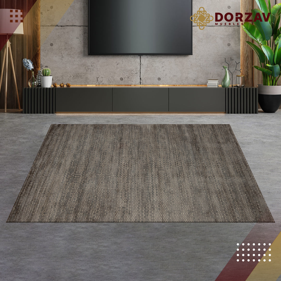 Tapete Decorativo Thane N4004 Gris / Plata – Contemporáneo · Interior