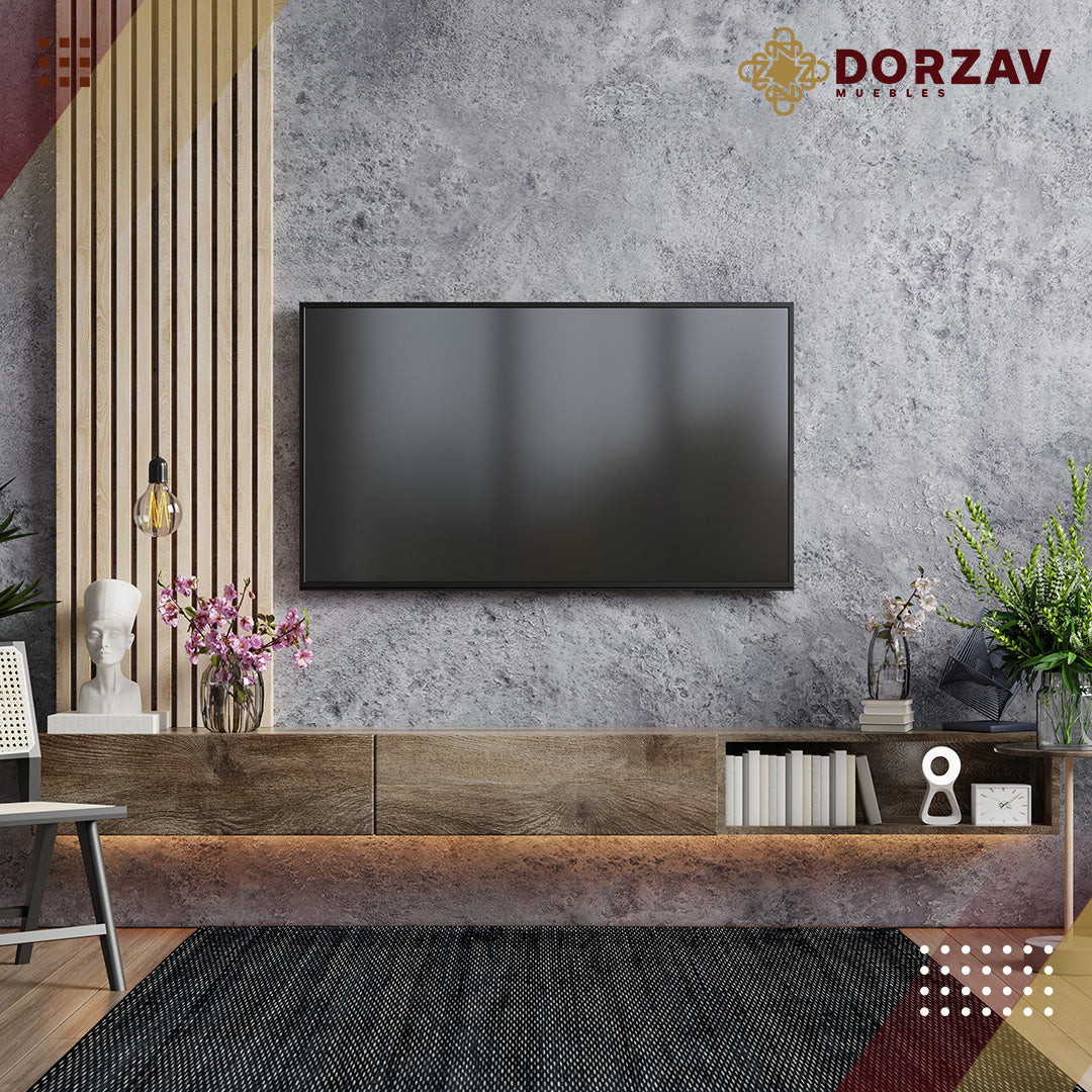 Tapete Decorativo Thane N4005 Gris / Obscuro – Contemporáneo · Interior