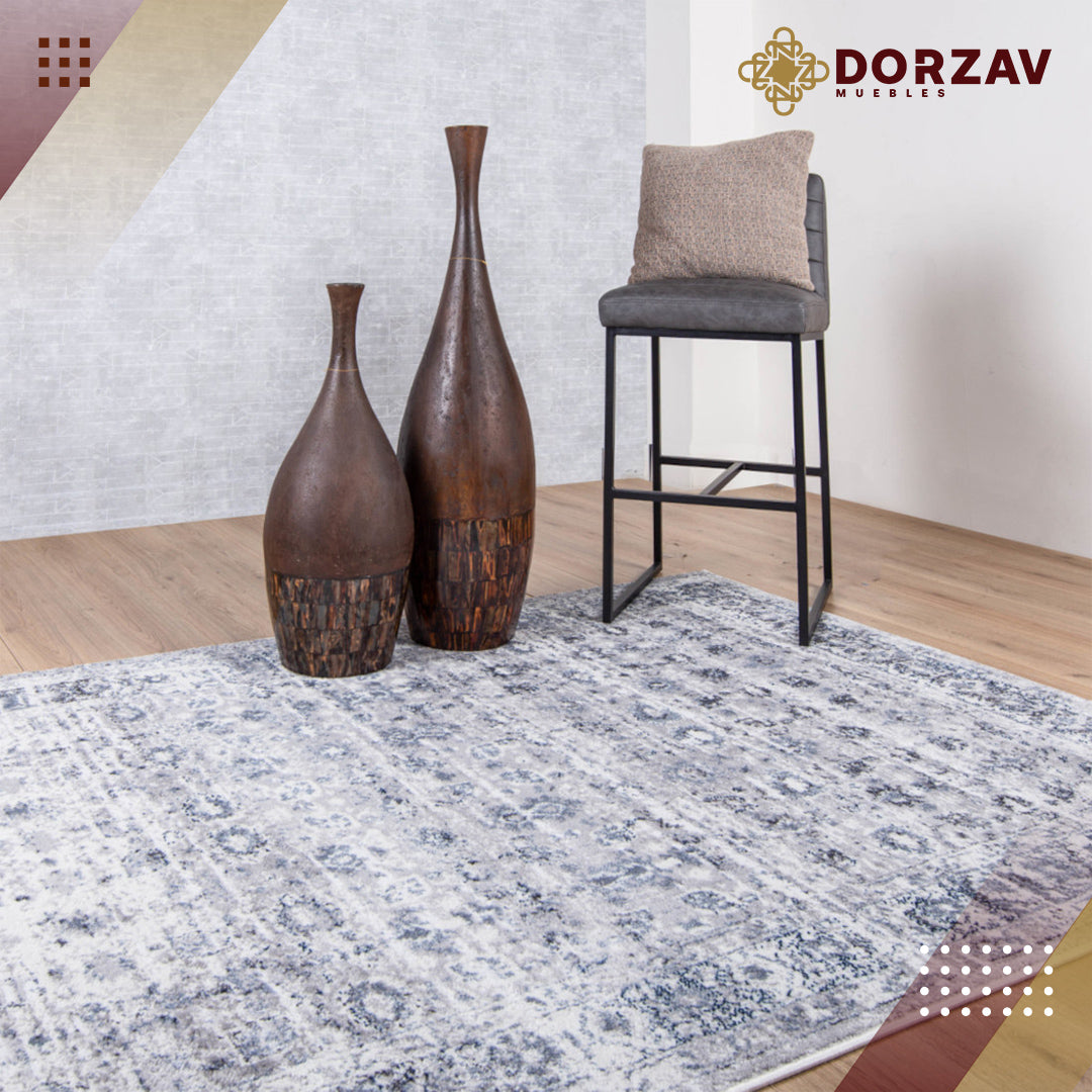 Tapete Decorativo Varese T2158 Gris / Crema – Clásico · Interior