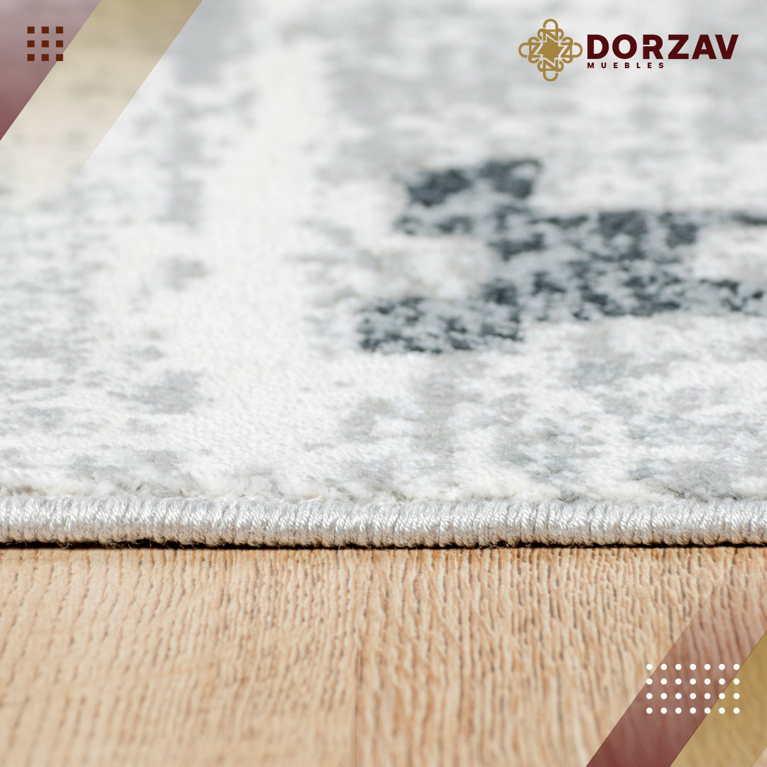 Tapete Decorativo Yasar U2050 Gris / Gris – Abstracto · Interior