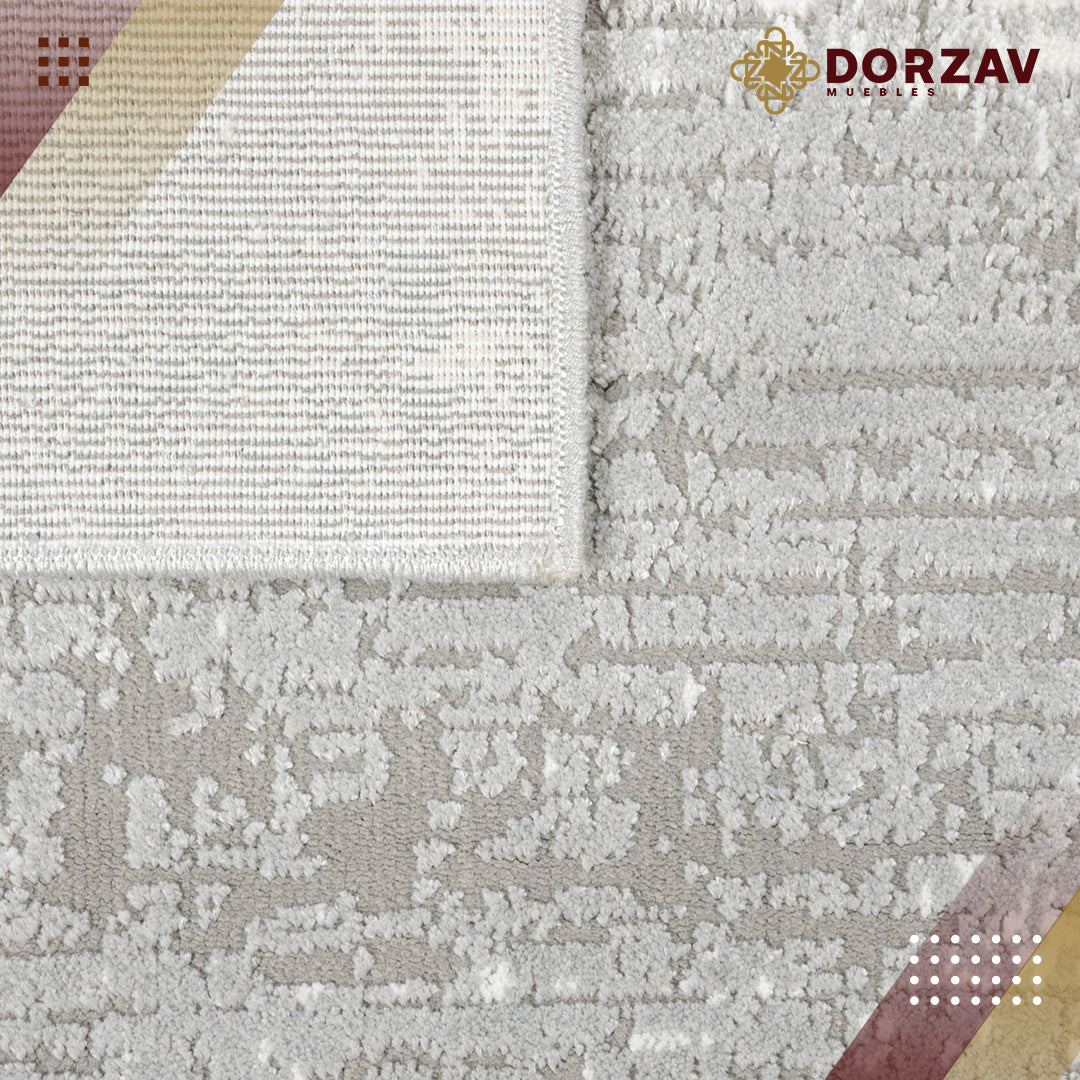 Tapete Decorativo Yasar U2051 Gris / Gris – Abstracto · Interior