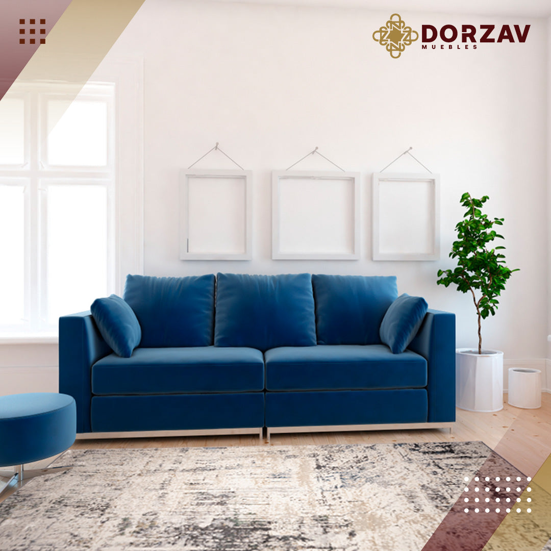 Tapete Decorativo Zaria T2183 Gris / Crema – Abstracto · Interior