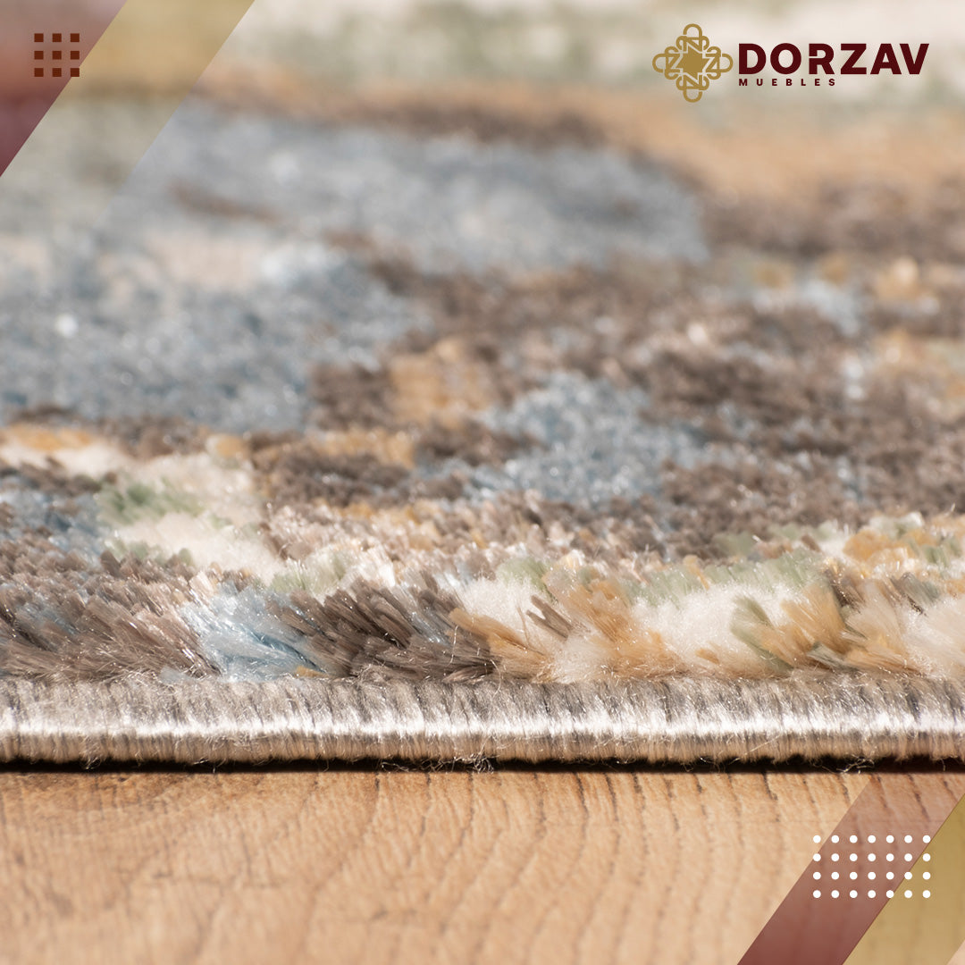 Tapete Decorativo Zaria T2185 Gris / Crema – Abstracto · Interior