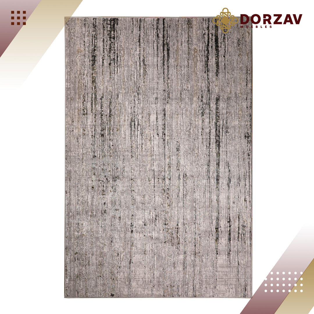 Tapete Decorativo Zaria T2186 Gris / Crema – Abstracto · Interior