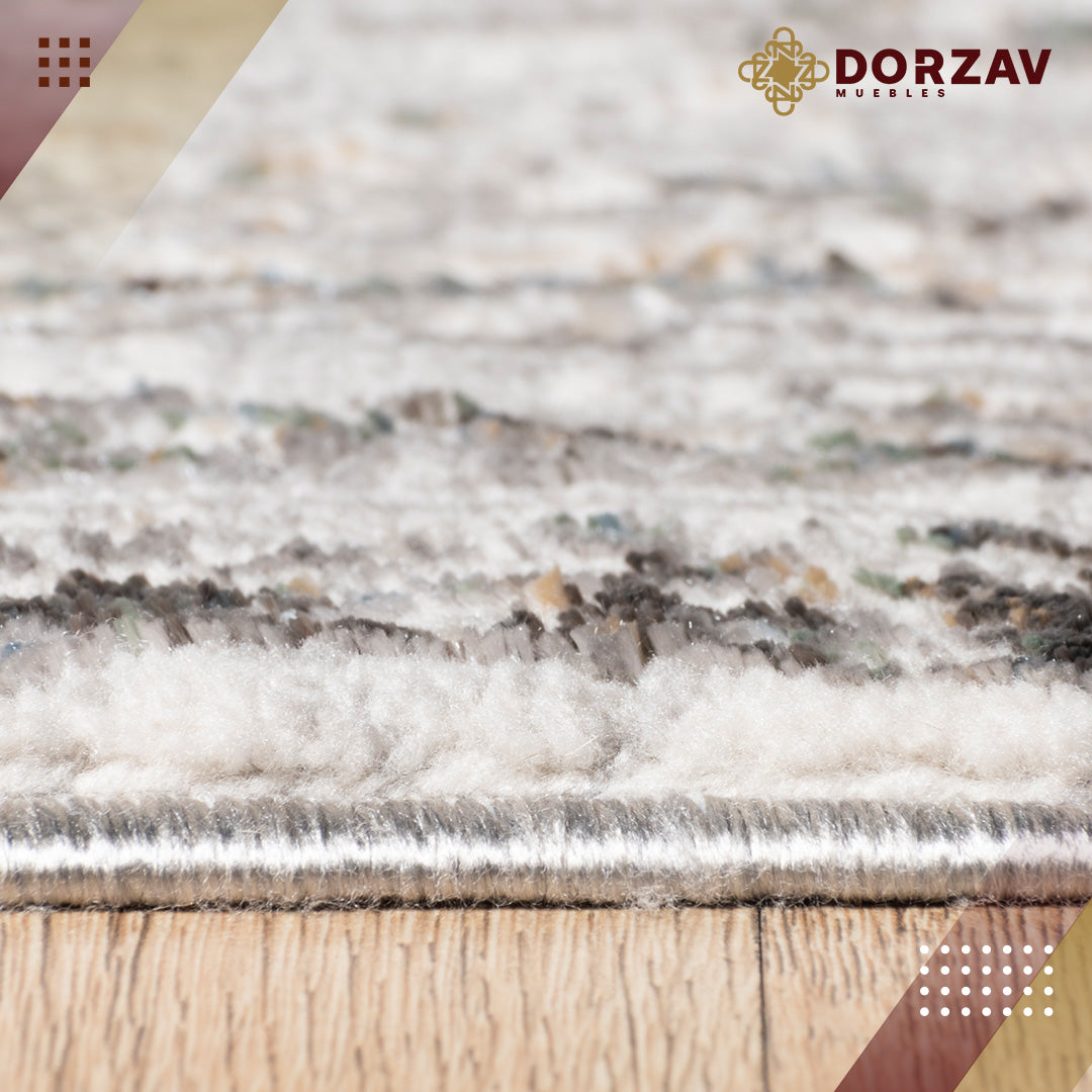 Tapete Decorativo Zaria T2186 Gris / Crema – Abstracto · Interior