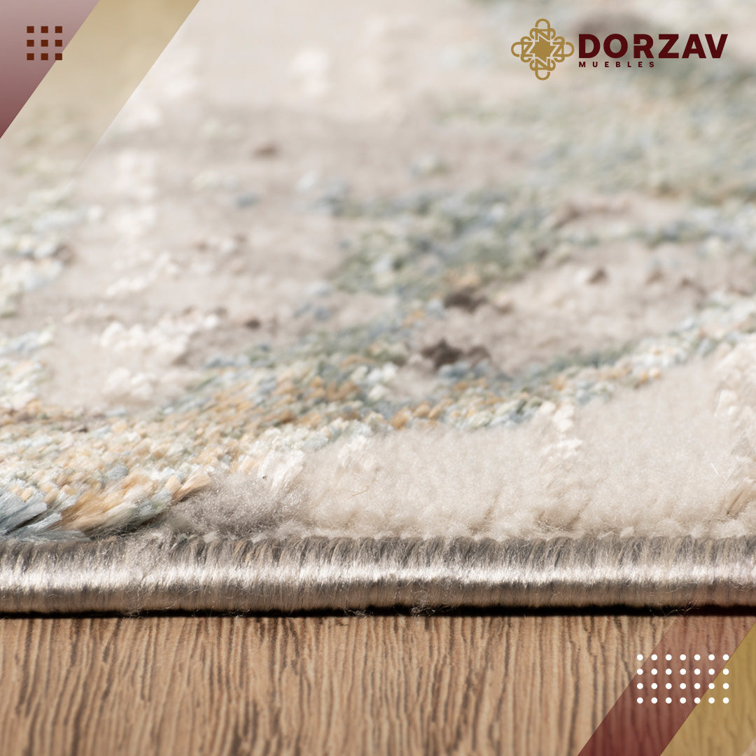 Tapete Decorativo Zaria T2189 Gris / Crema – Abstracto · Interior
