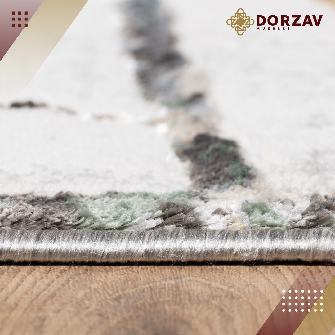 Tapete Decorativo Zaria T2199 Gris / Crema – Abstracto · Interior