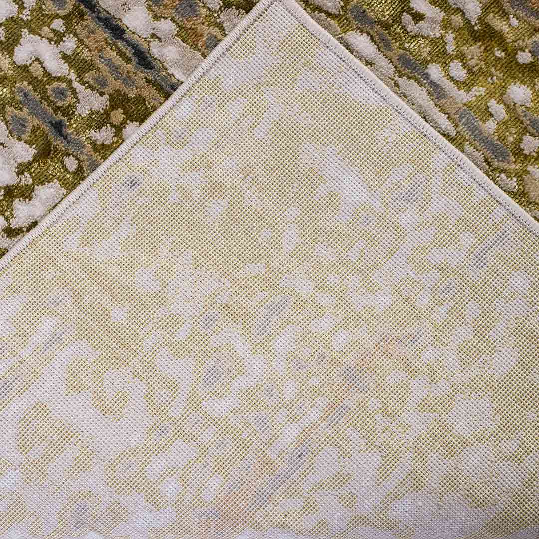 Tapete Decorativo Zuria 1008C Dorado / Taupe – Abstracto · Interior
